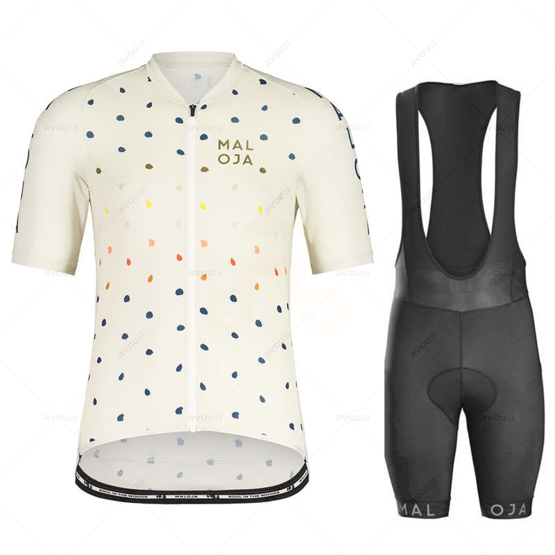 Cycling Bib Shorts - Maloja Radsport-Jersey-Kleidungs set, Lätzchen, Gel-Pad, Mountainbike-Kleidungs