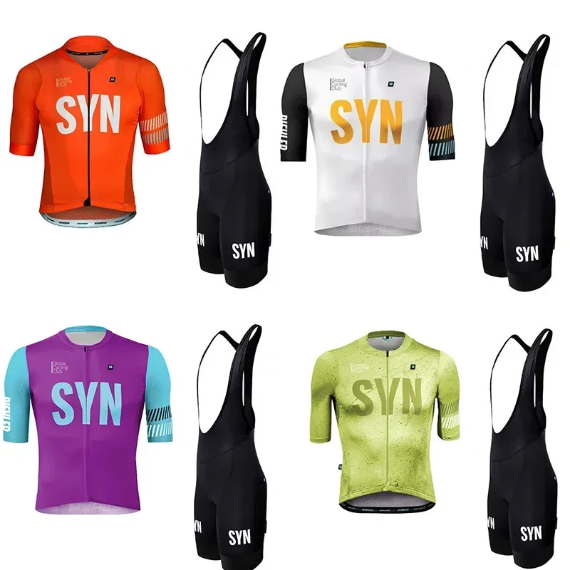 Cycling Gear Brands - SYN Fahrradbekleidung Herren Sommertrikot Trägerhemd Rennradtrikot