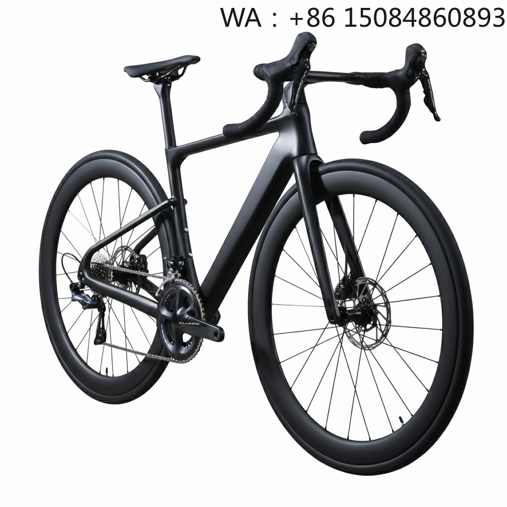 Carbon Bike Frame - 61cm Großes Rennrad für Langstrecken, Carbonfaser-Material,