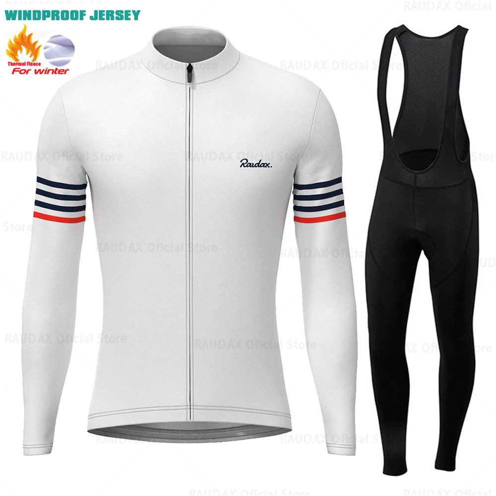 Cycling Gear Brands - Raudax Winter Winddicht Fleece Jersey Ropa