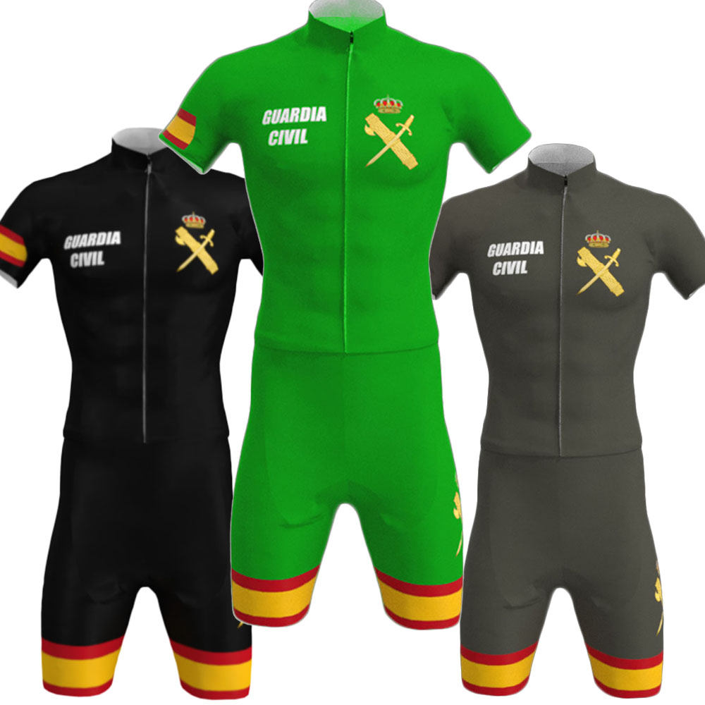 Cycling Bib Shorts - Civil Guard Rad trikot 2024 Männer