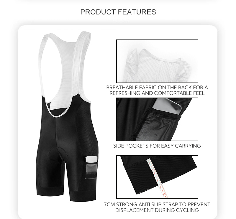 Radhose mit Trägern für Herren – Cycling Bib Shorts Bewertung und Preis