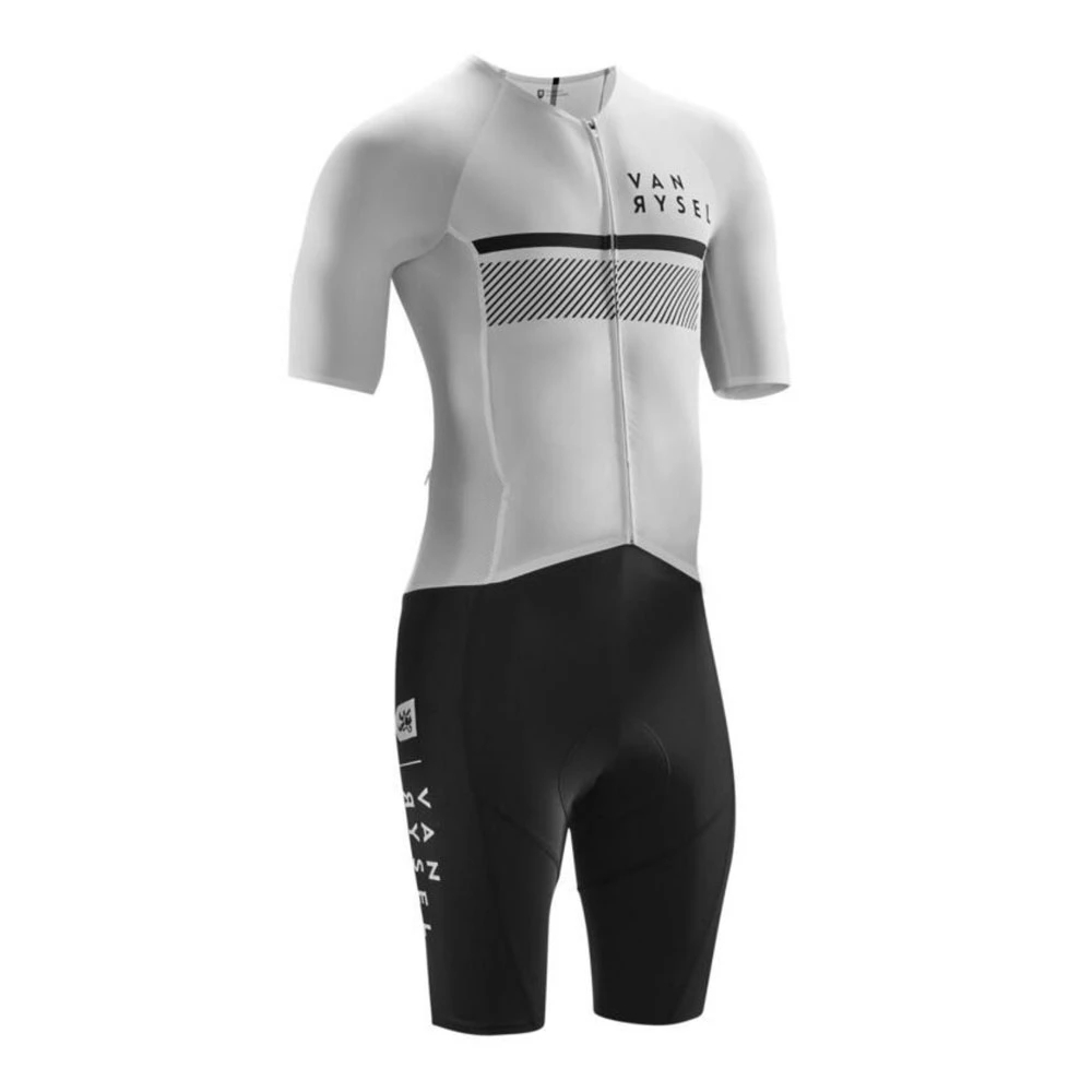 Vanrysel Weiß/Schwarz Einteili – Cycling Gear Brands Bewertung und Preis