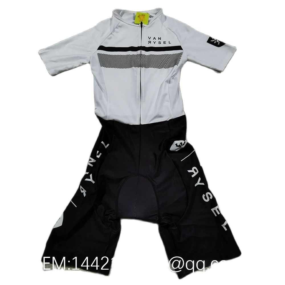 Vanrysel Weiß/Schwarz Einteili – Cycling Gear Brands Bewertung und Preis