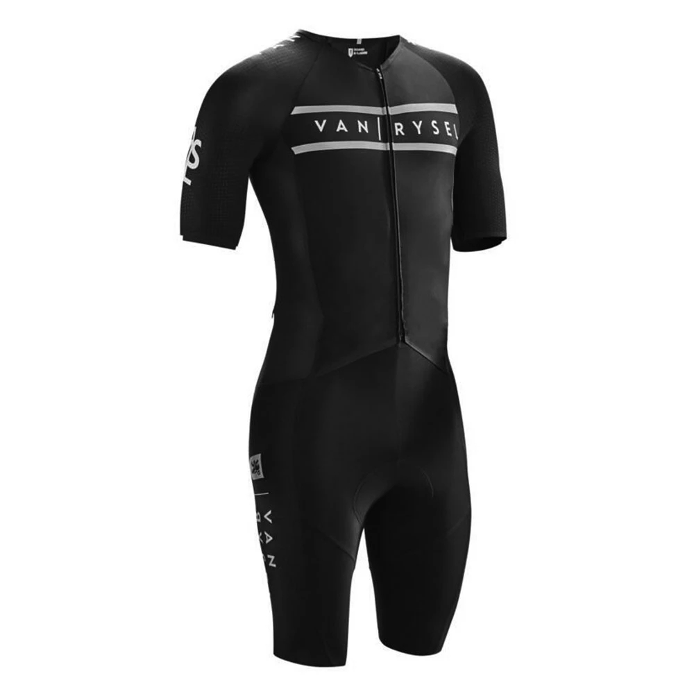 Vanrysel Weiß/Schwarz Einteili – Cycling Gear Brands Bewertung und Preis