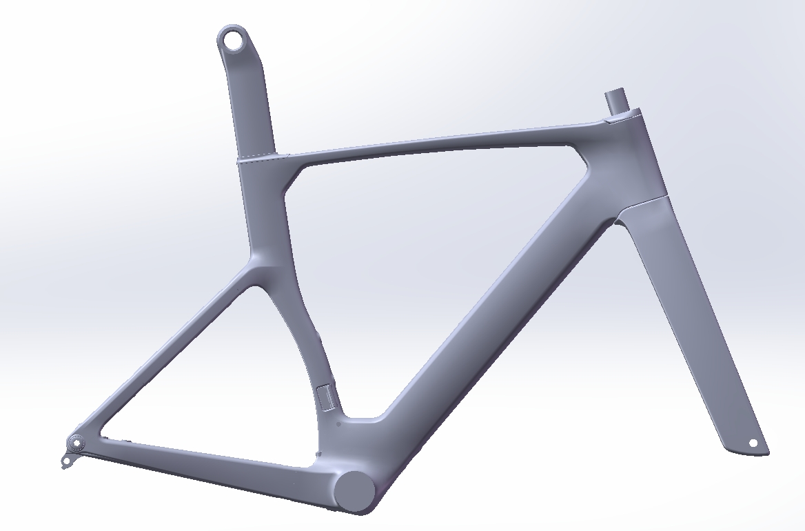 Ultraleichter Carbon Aero-Renn – Carbon Bike Frame Bewertung und Preis