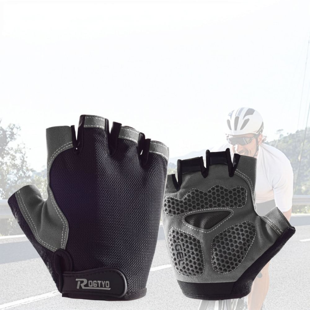 Stoßfeste Halbfinger-Fahrradha – Cycling Gear And Equipment Bewertung und Preis