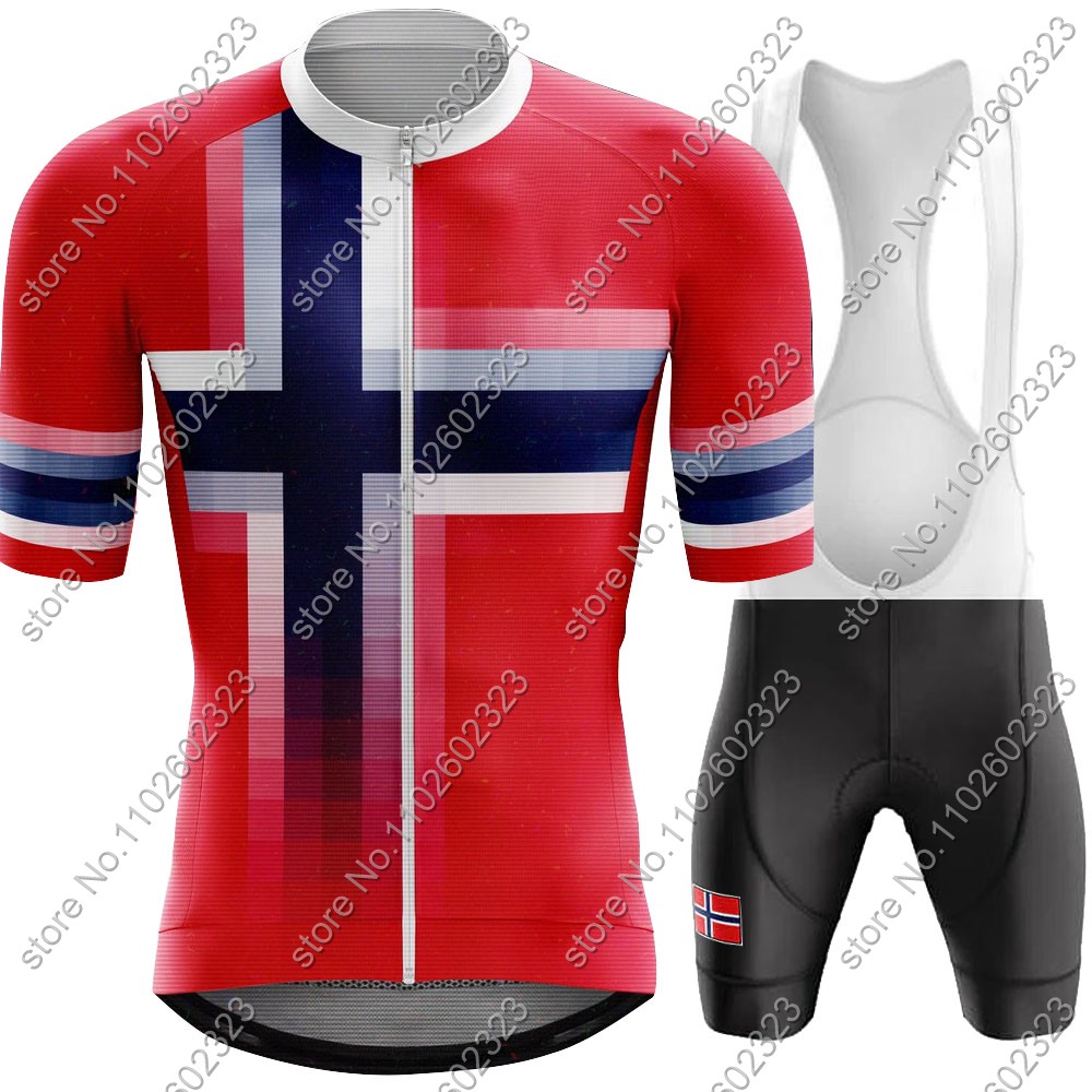 2024 Norwegen Rad trikot Natio – Cycling Bib Shorts Bewertung und Preis
